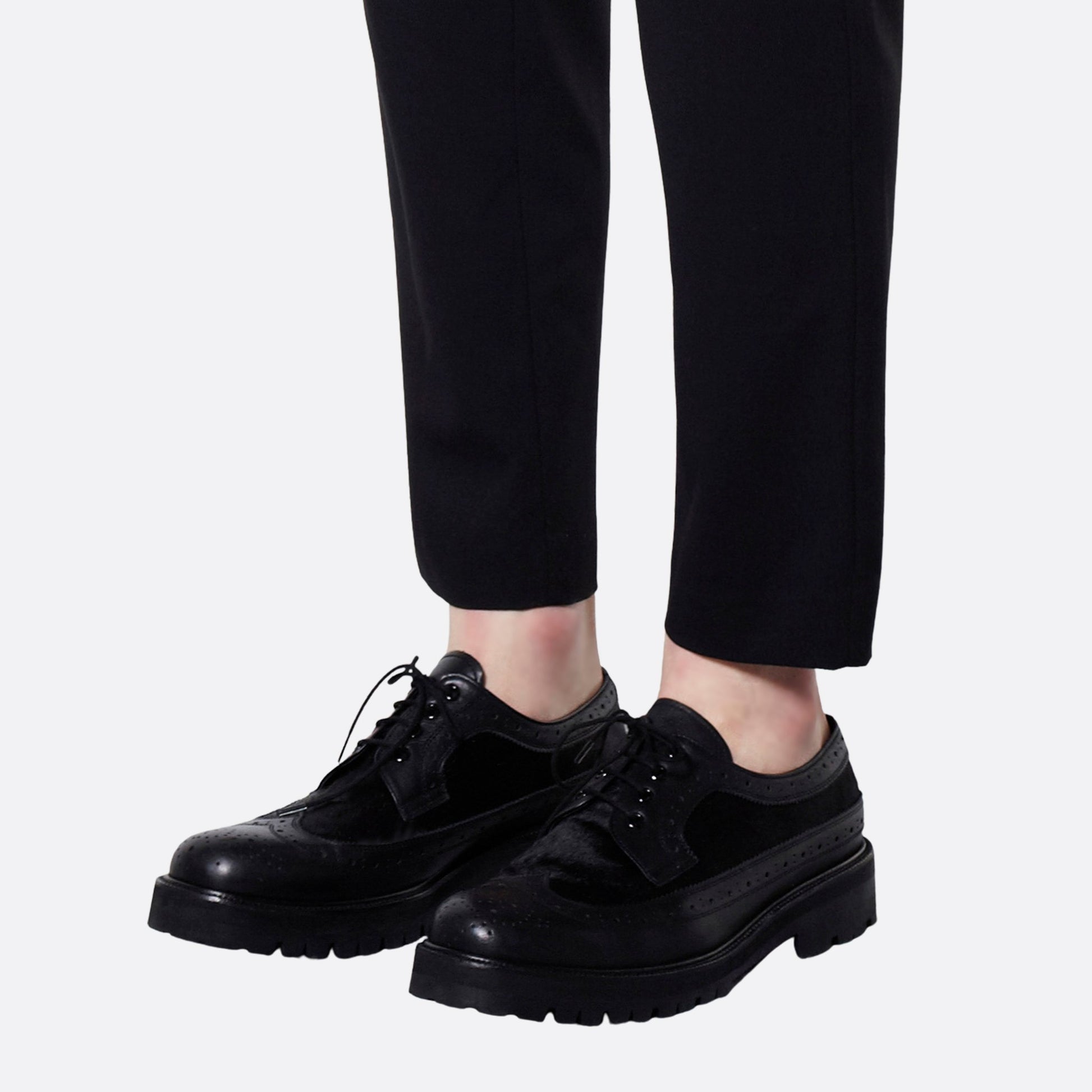 반달리스트 송치 윙팁 클리퍼 남성 구두